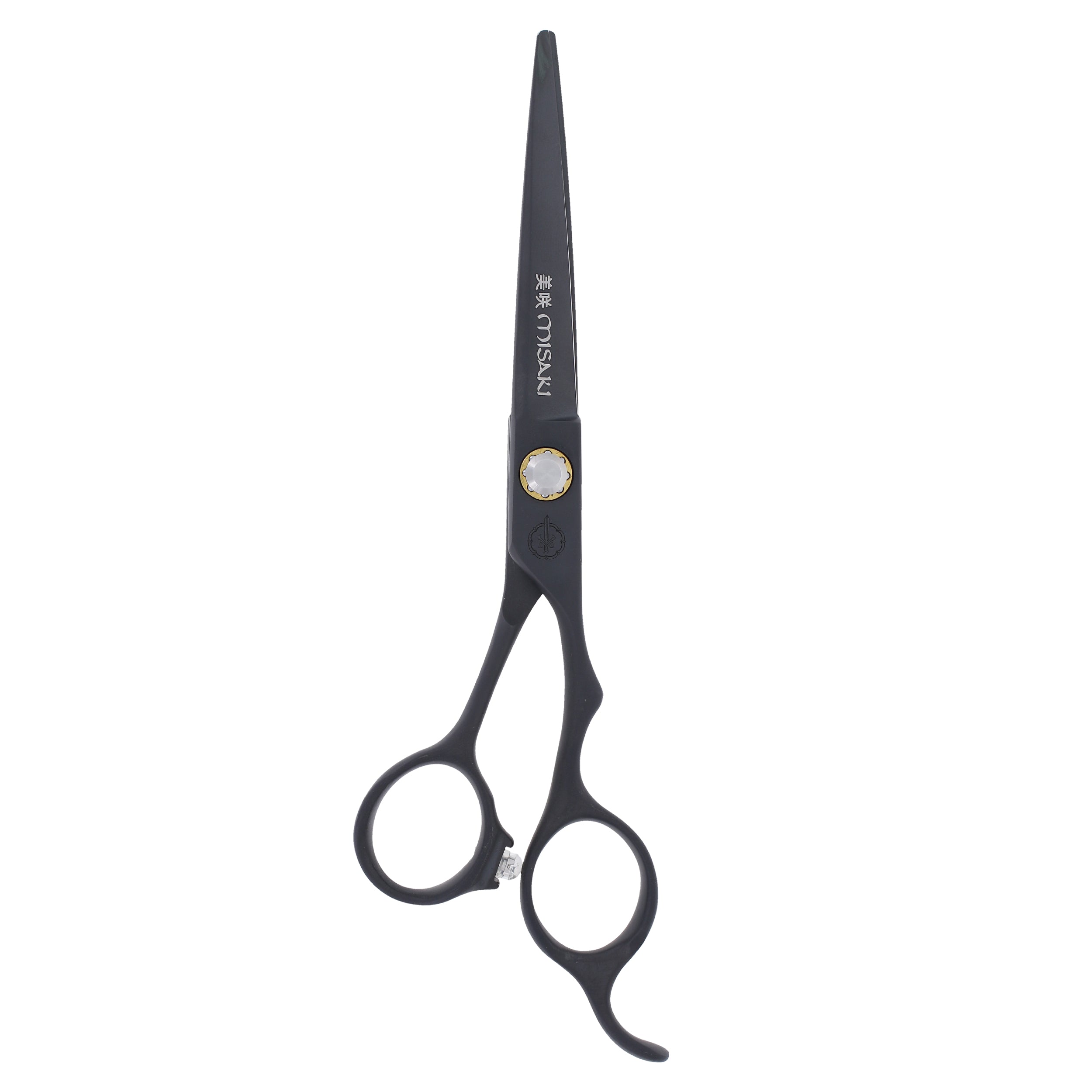 MISAKI M-307 Tijeras de corte de pelo Tokugawa Titanio negro