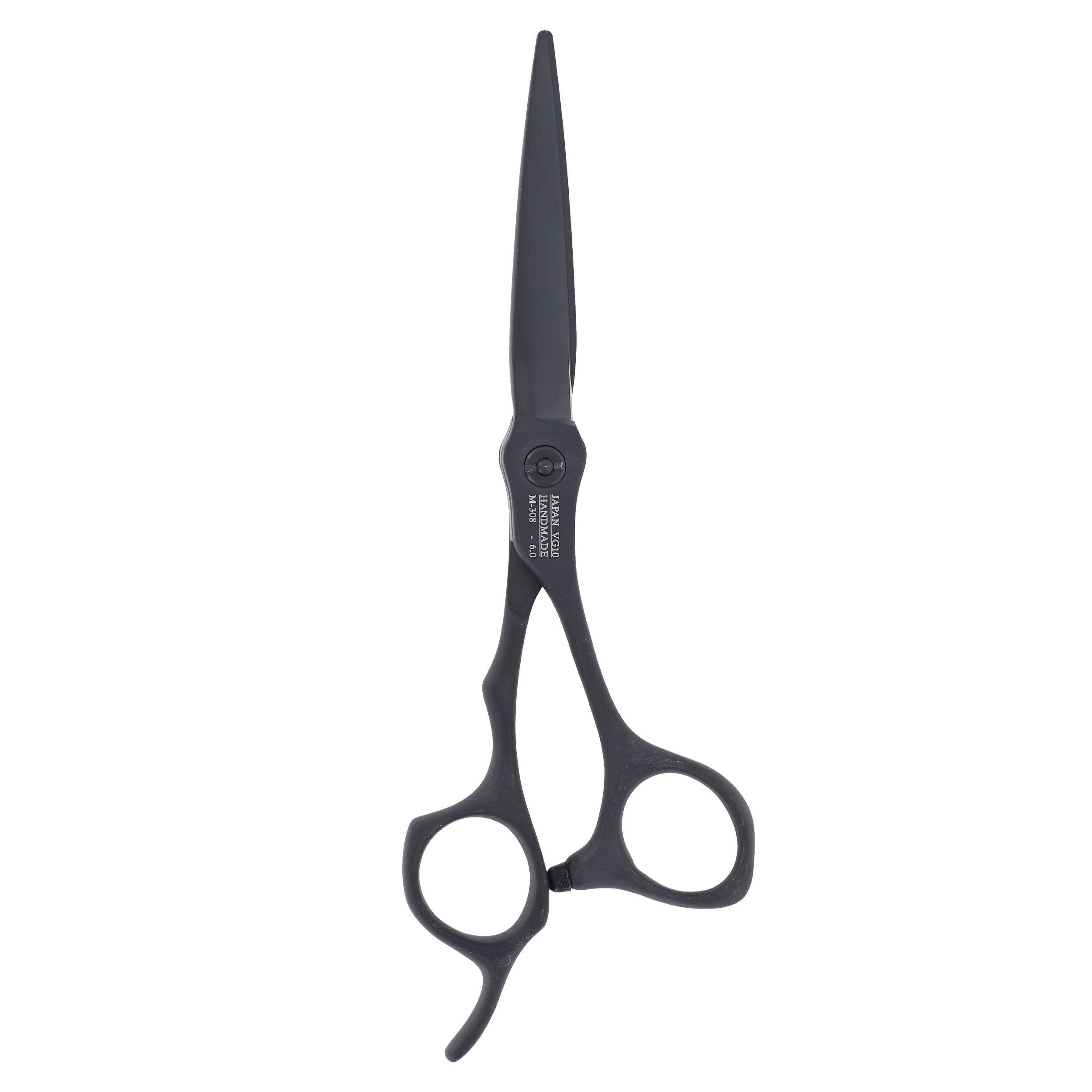 Tijeras de corte de pelo MISAKI M-308 Nobunaga de titanio negro